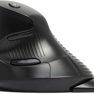 DELUX Wired Ergonomic Vertical Mouse, for Medium Hands(M618XU-Black)
